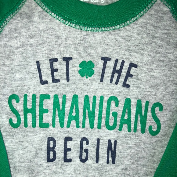 2 St. Patrick’s Day onesies - Picture 4 of 4